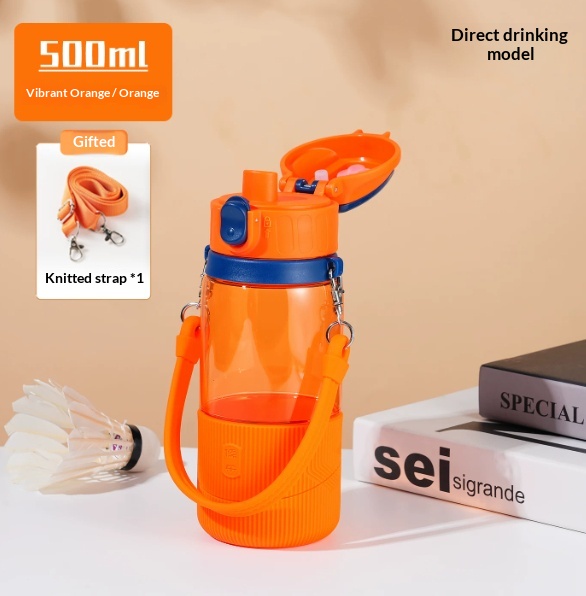 Sport-Trinkflasche aus hochtemperaturbeständigem Tritan mit Ausgießer