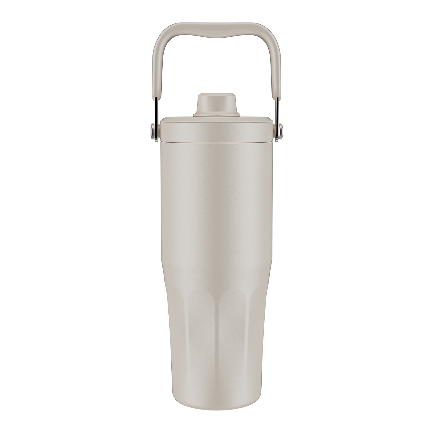 Straw Large Capacity Ice Brew Cup Stylish Pearl Milk Tea Inspired Insulated Water Bottle