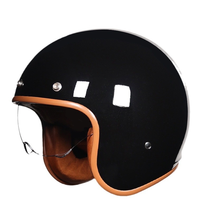 Retro Half Helmet 34 Helmet Motorcycle Helmet