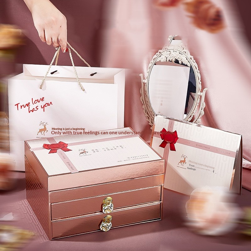 Valentine's Day Birthday Geschenk Pflegeset Make-up