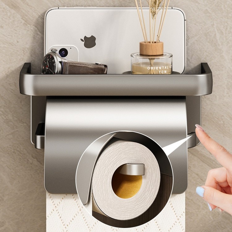 Wand-Toilettenpapierhalter ohne Bohren