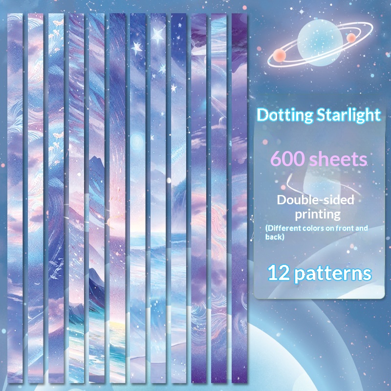 Estrella de la Suerte Papel Específico Estilo Chino Estrella Papel Plegado