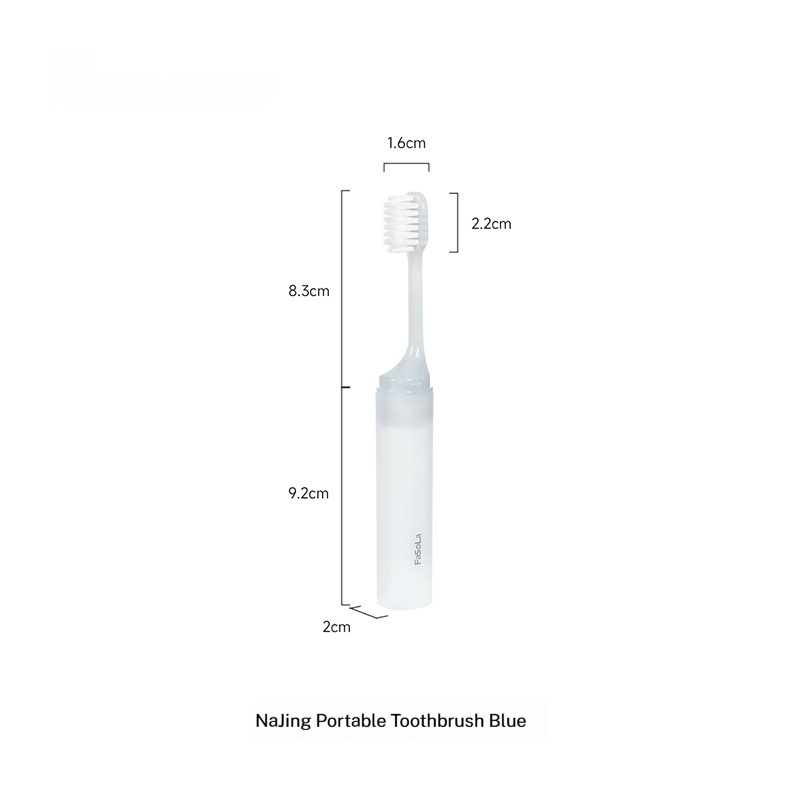 Travel Toiletry Soft-bristle Dust-proof Toothbrush